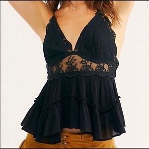 Free People Lace Tank Top